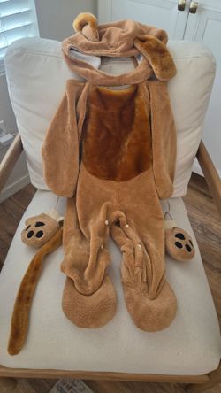 Kids Lion or puppy dog Halloween Costume Jumpsuit