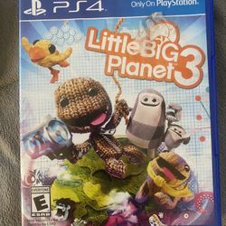 little big planet 3 ps4 game 