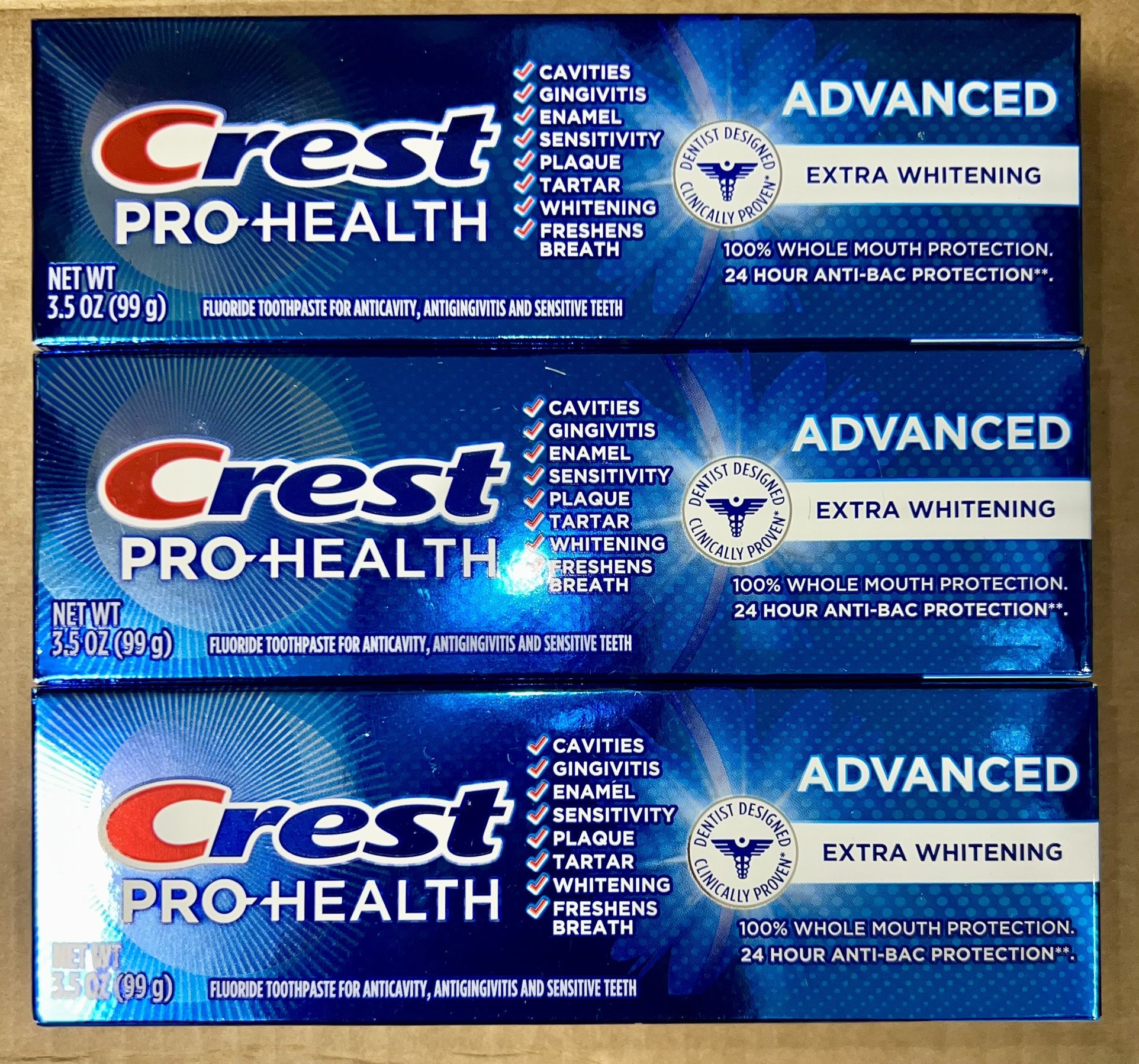 3 Crest Pro-Health Advanced Whitening Power Toothpaste, 3.5 oz