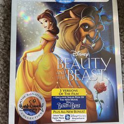 BEAUTY AND THE BEAST 25TH ANNIVERSARY EDITION DVD BLU-RAY