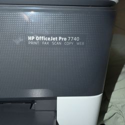 HP7740 All-In-One Printer 