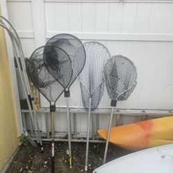 Assorted Frabill Catch Nets 