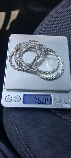 925 silver Rope y centenario