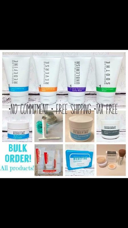 Rodan + fields #1 skin care line in America samples available upon request
