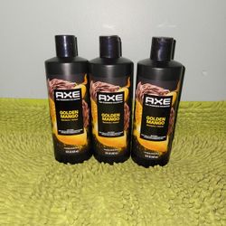 3 Axe Bodywash 18oz Golden Mango