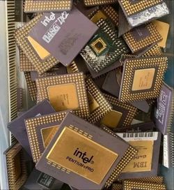 Ceramic CPU Processor Scrap