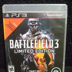 Battlefield 3 Limited Edition Ps3