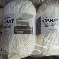 Lot of Bernat blanket yarn