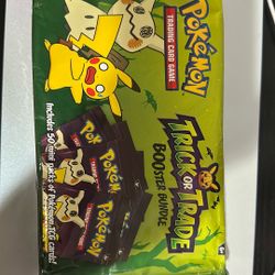 Pokémon Trick Or Trade Booster Bundle