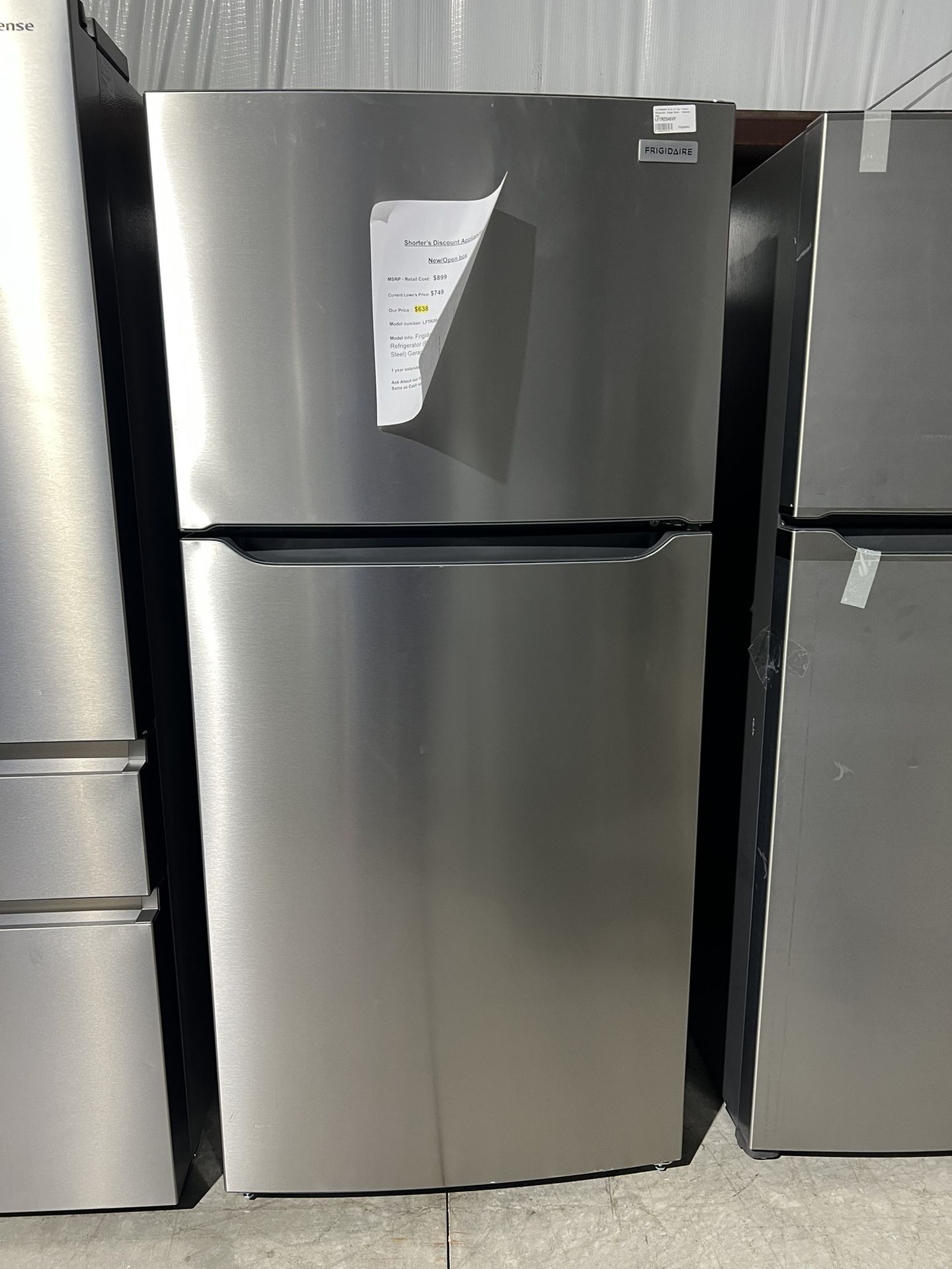 Frigidaire Top Freezer
