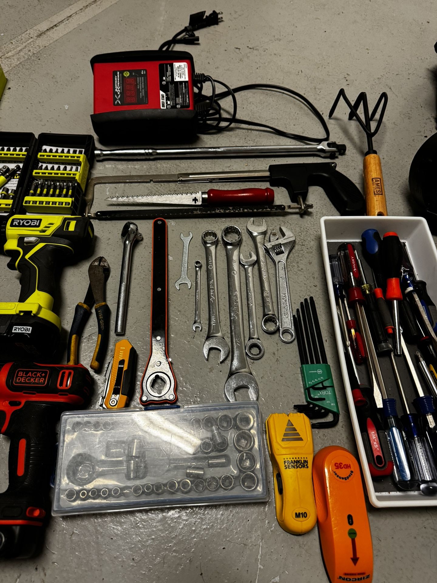 Complete Tool Set – Ryobi, Milwaukee, Black+Decker, Stanley + More (All Included)