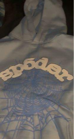 Light blue spider hoodie