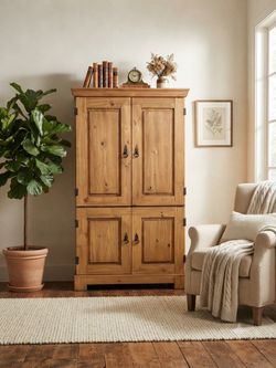 Armoire hutch entertainment center