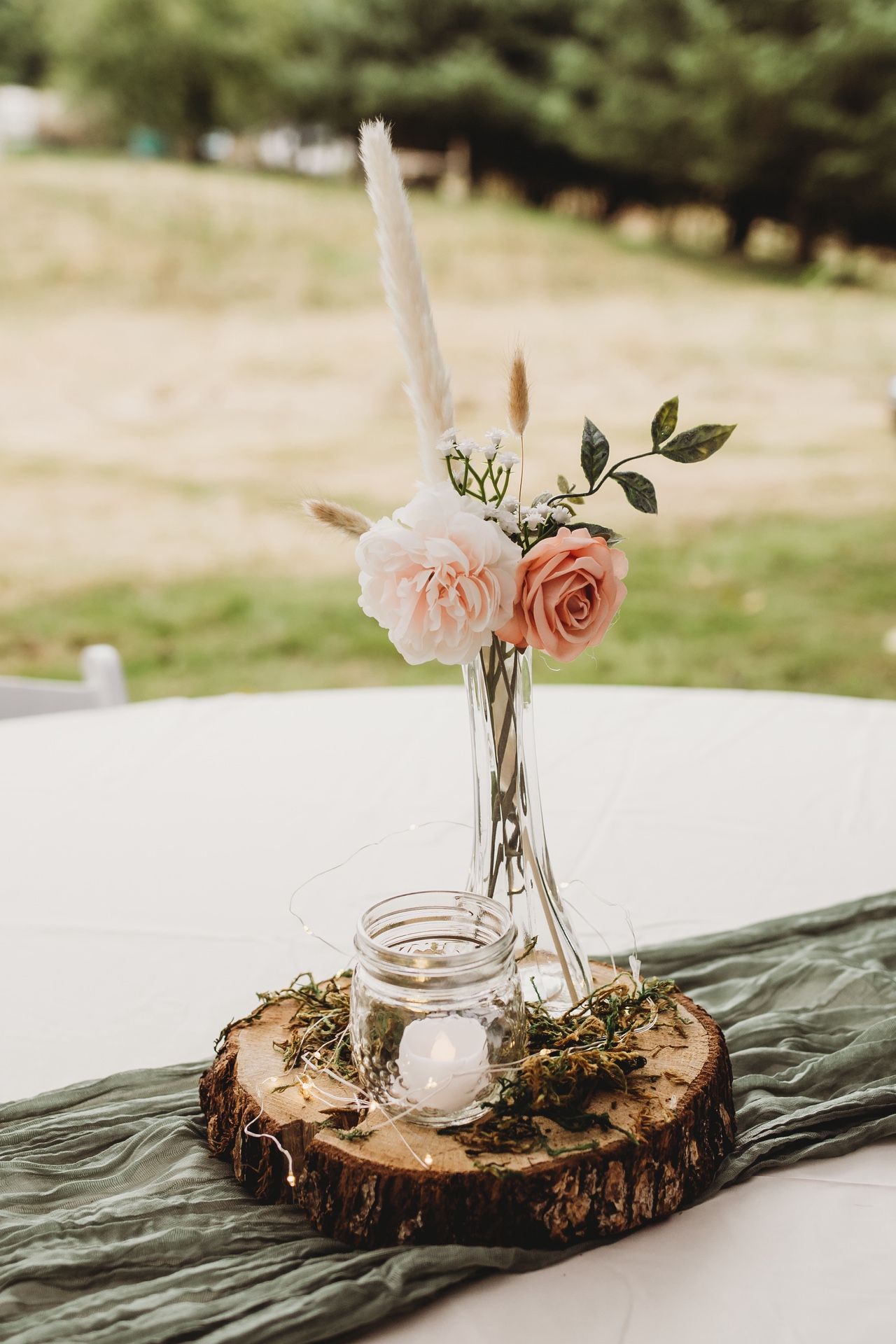 Sage Green, Beige And Pink Wedding Lot 