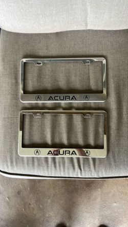 Acura license plate covers