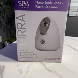 Spa Sciences CIRRA Nano Ionic Vanity Facial Steamer 