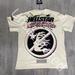 White and pink Hellstar shirt 