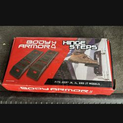 Jeep Wrangler Body Armor 4x4 Foot Steps $60.00