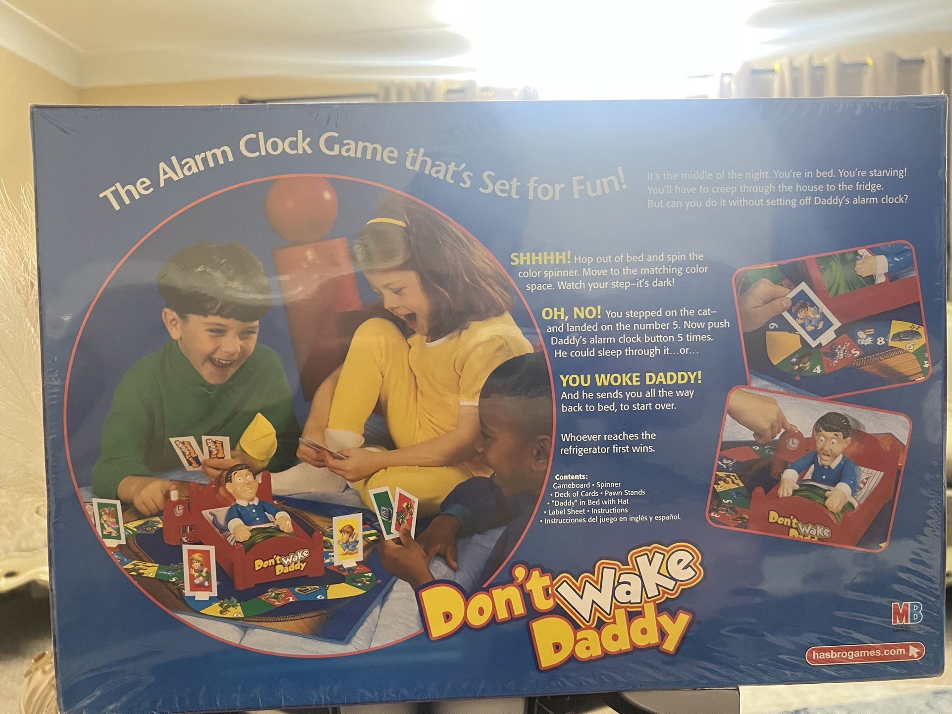 Hasbro Gaming Don't Wake Daddy Preschool Board Game for Kids Ages 3 and Up