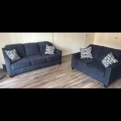 Blue Couches