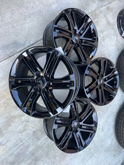 Ford expedition rims 20” OEM Factory Wheels Rines new gloss black powder coated ( exchange available )( Cambio Disponible ) fits ford f150 ford expedi