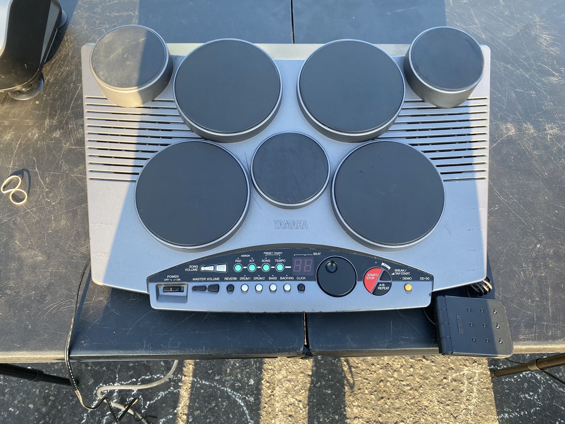 Yamaha Electric Percussion Instrument Yamaha DD-50 Drum Set Electric Drum Set Works Well MAKE AN OFFER!