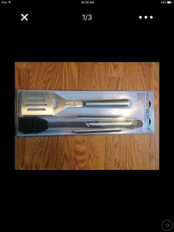 Char-Broil 3 PIECE STAINLESS STEEL BBQ SET