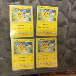 Pikachu Hidden Fate. $20 For All 4
