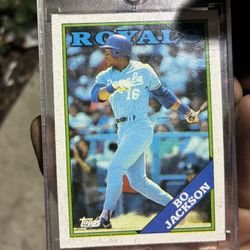 Authentic Bo Jackson card 1986