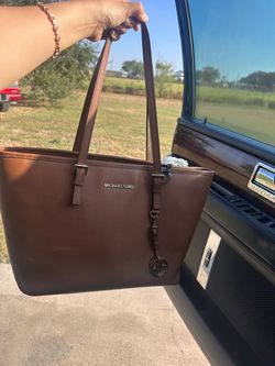 Light brown Mk Purse