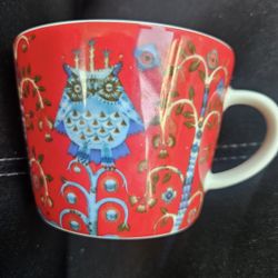 Iittala Taika Red Coffee Cup 6.5 oz