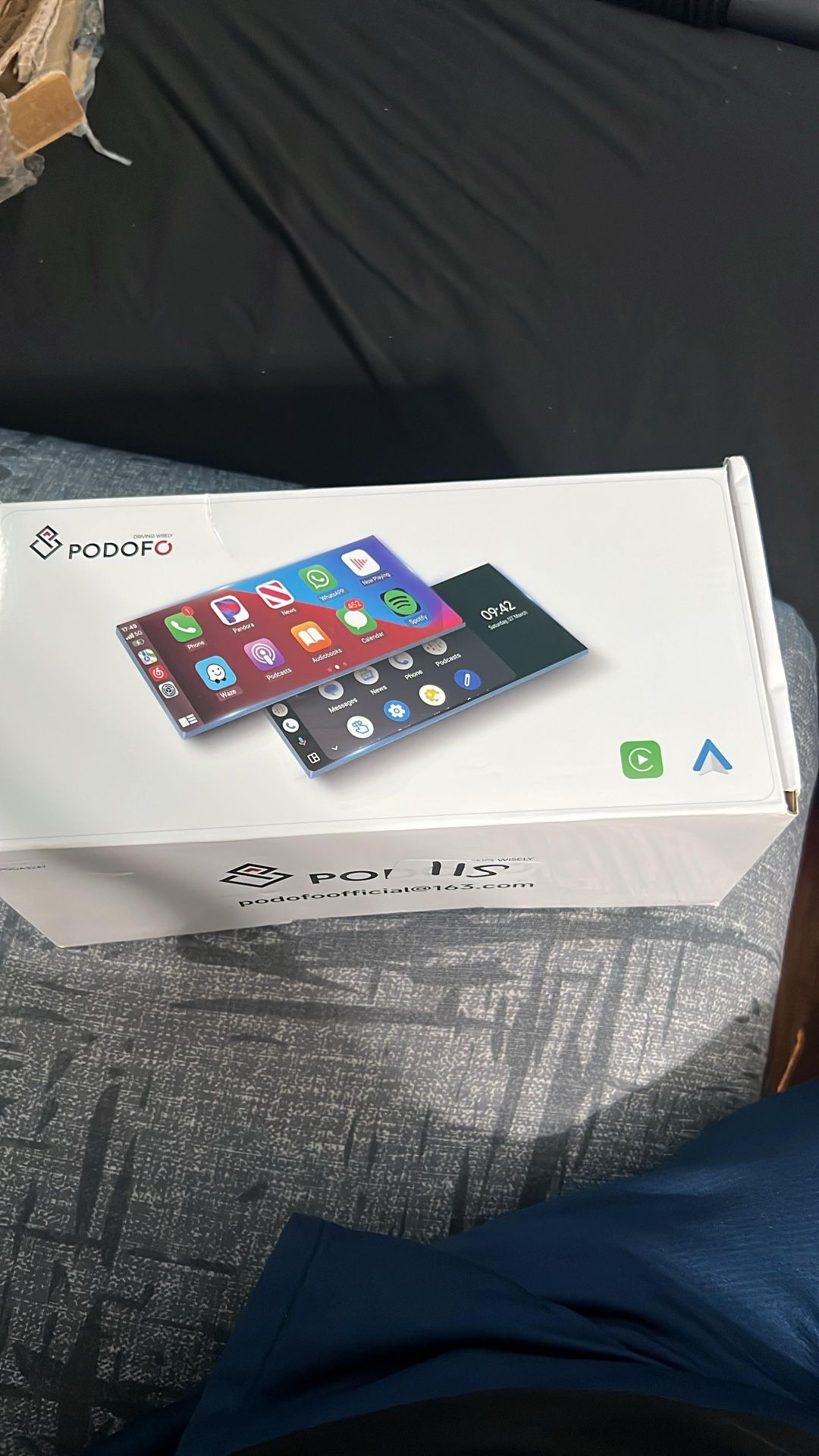 CARPLAY WIRELESS SCREEN STEREO W/ GPS Navi, Android Auto, Screen Mirroring For Movies