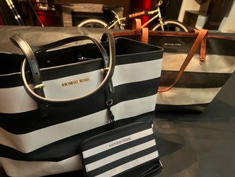 2 Michael Kors totes and 1 wallet