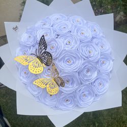 White Rose Bouquet 