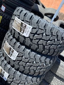 33x12.50r20 Pegasus MT 4 NEW TIRES INSTALLED AND BALANCED INCLUDED OFERTA