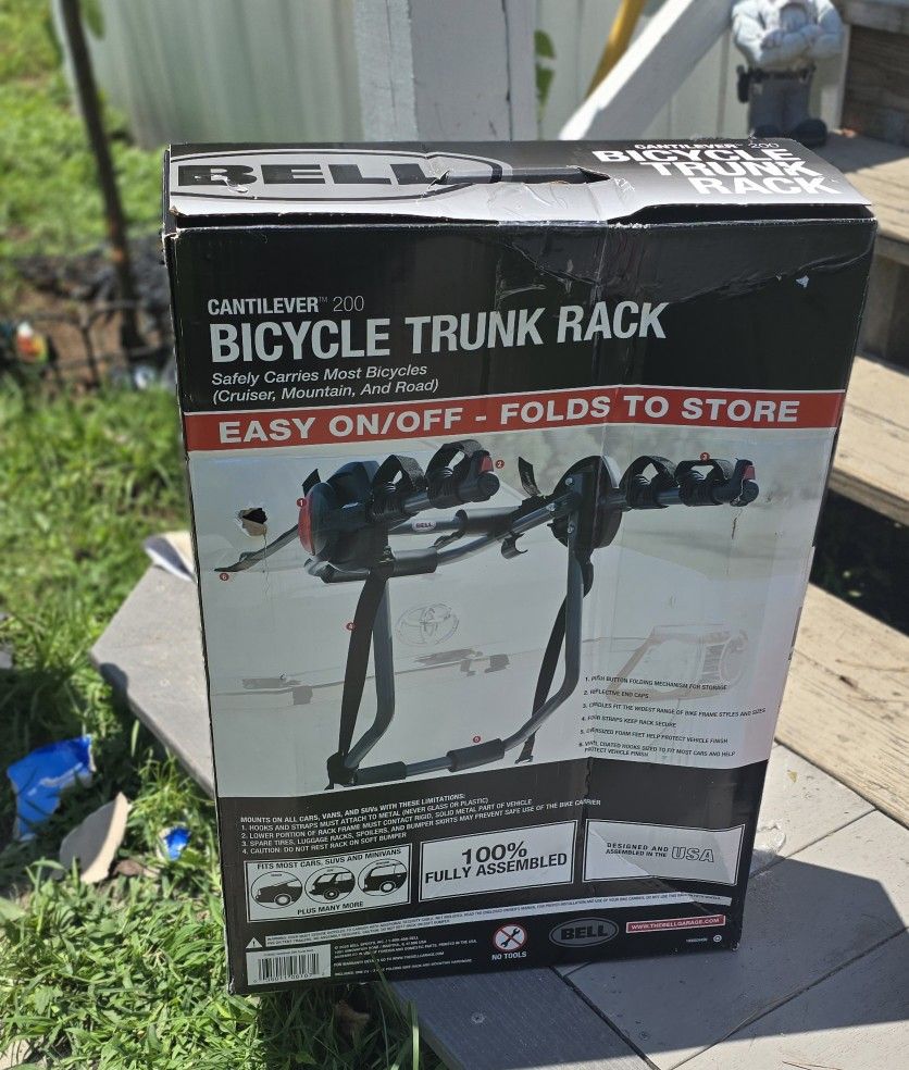 BICYCLE TRUNK RACK