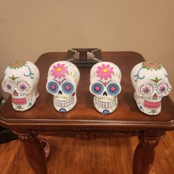 Hand Painted Skulls 