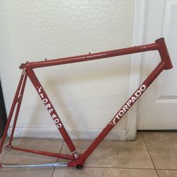 Torpado Italian Road Bike Frame. 