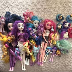 My Little Pony Dolls With Pony Figures