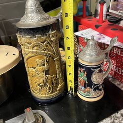 Authentic German Steins
