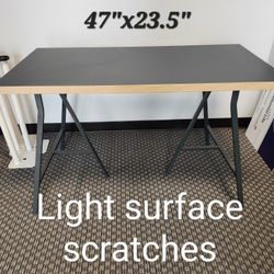 Can Deliver . $50 Each Any Uses Work Desk Computer Workstation And $45 And Scrat Chairch N Dent Task Chair Office Chair