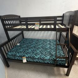 Twin Over Full Bunk Bed Brand New 