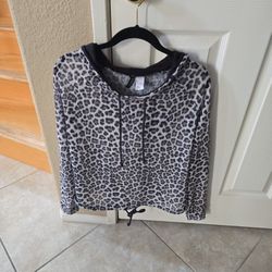Animal Print Hoodie