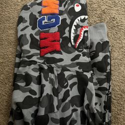 BAPE Hoodie (Grey)