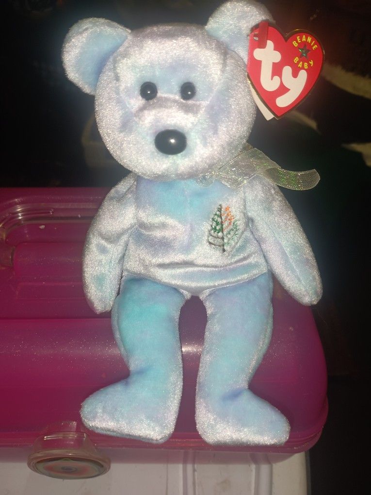 Retired New ISSY JAKARTA TY BEANIE BABY 🍼 TEDDY BEAR FOR SALE.