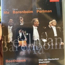 Barenboim, Ma, Perlman Play Beethoven Triple Concert EMI Classics DVD