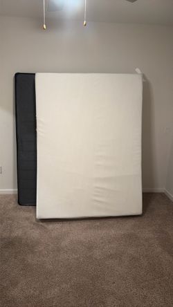 Mattress and box spring - few months old
