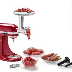 KitchenAid Metal Food Grinder Attachment, KSMMGA