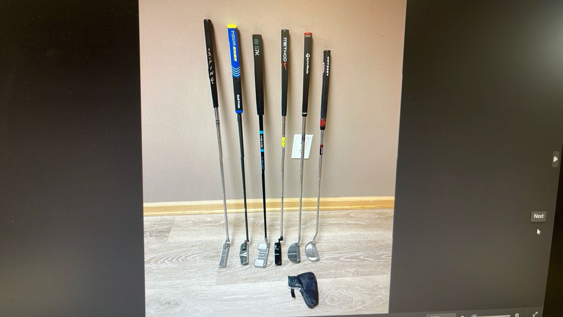 Assorted Golf Club Putters - Ping, Taylormade, Nike
