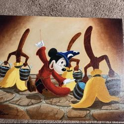 Limited Edition Sorcerer Mickey artwork